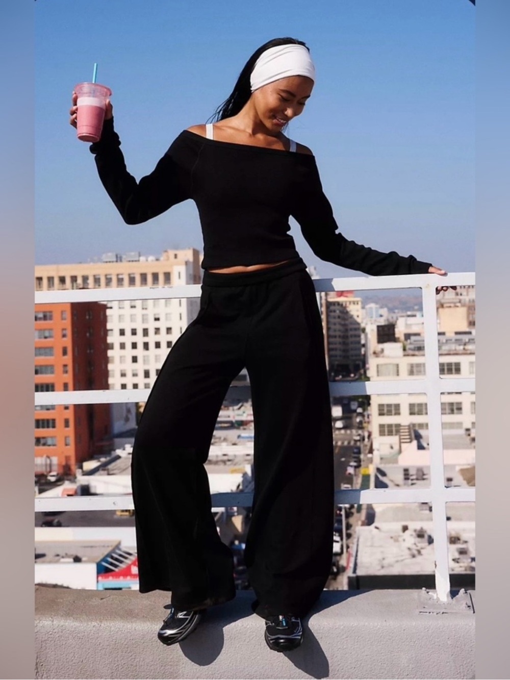 Free People “On the Go” set- like new!